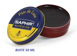 CIRAGE PATE DE LUXE SAPHIR 50 ML COULEUR AU CHOIX