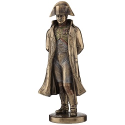 NAPOLEON MAINS DANS LE DOS FACON BRONZE STATUE SCULPTURE